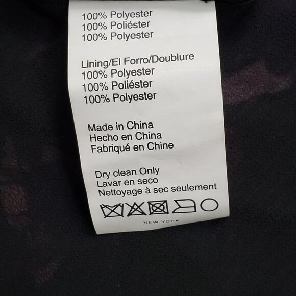 Jason Wu Collective x RTR Pre-Loved Navy Floral Ruched Dress Fit & Flare Pick Sz - Picture 12 of 16